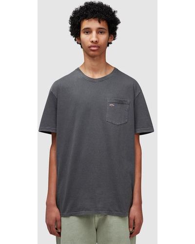 Noah Core Logo Pocket T-shirt - Gray