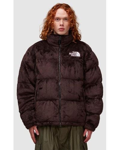 The North Face Nuptse Velour Down Jacket - Brown
