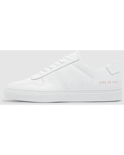 Common Projects Achilles B-ball Leather Sneaker - White