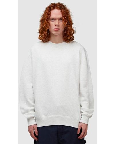 Beams Plus Sweatshirt - White