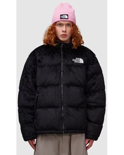 The North Face Versa Velour Nuptse Jacket - Black