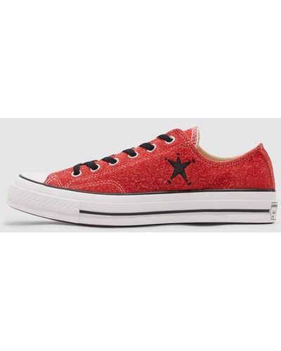 Converse X Stussy 70 Ox Trainer - Red