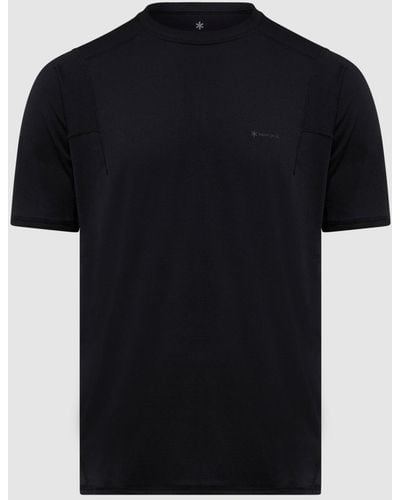 Snow Peak Pe Power Dry T-shirt - Black