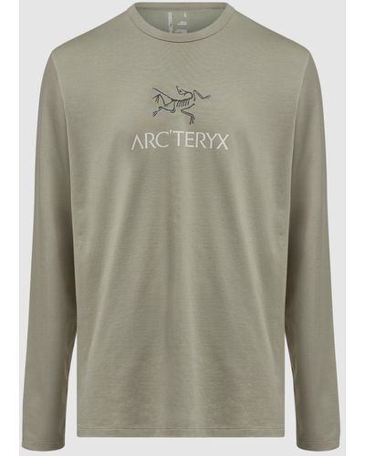 Arc'teryx Captive Arc'word Long Sleeve T-shirt - Green