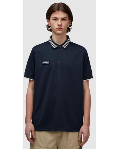 adidas Originals Polo From The 'Spezial' Collection - Blue