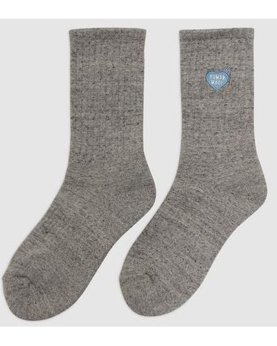 Human Made Pile Socks - Grey