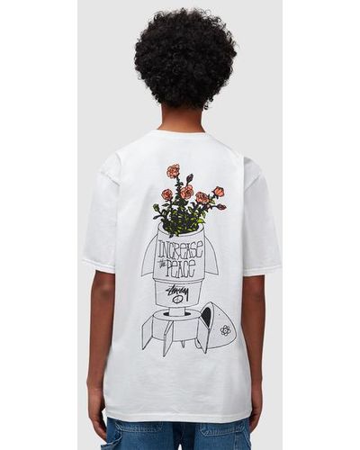 Stussy Flower Bomb T-shirt - White