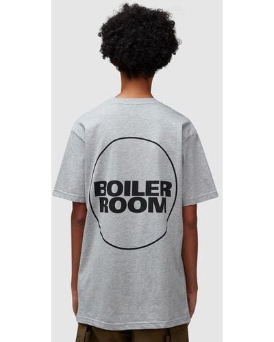 BOILER ROOM Logo T-shirt - Gray