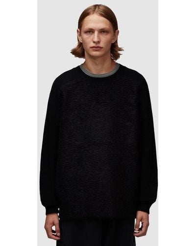 Y-3 Knit Sweatshirt - Black