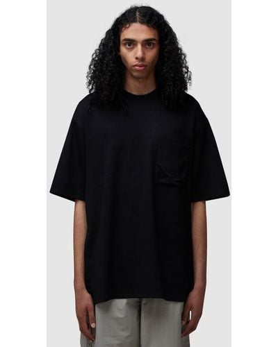 GOOPiMADE 3d Form Pocket T-shirt - Black
