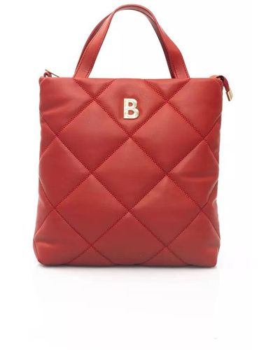 Baldinini Polyethylene Shoulder Bag - Red
