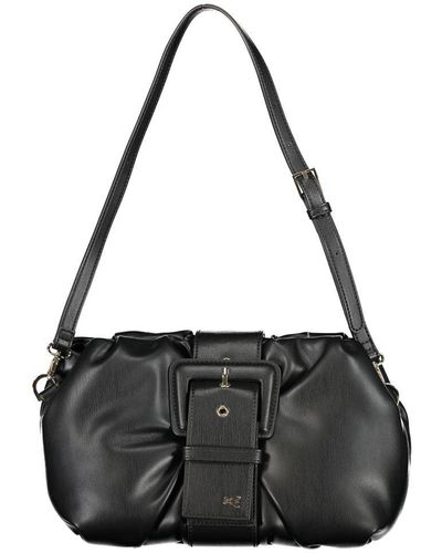 Patrizia Pepe Polyethylene Handbag - Black