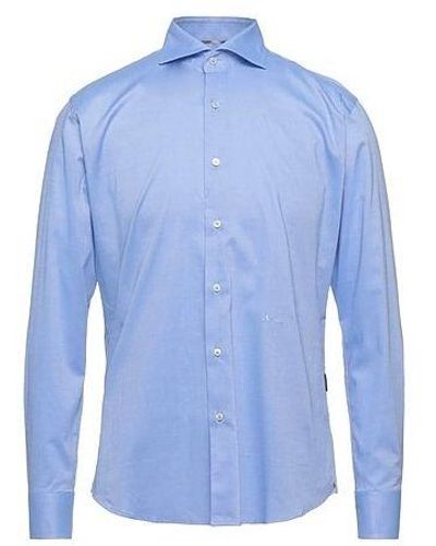 Aquascutum Light Blue Cotton Shirt