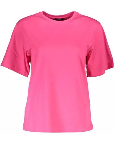 Class Roberto Cavalli Cotton Tops & T-shirt - Pink