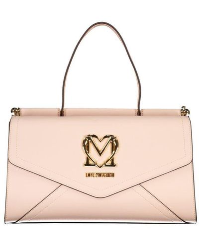 Love Moschino Polyethylene Handbag - Pink