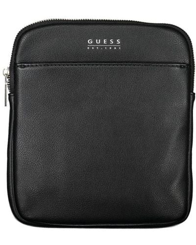 Guess Sleek Men's Black Shoulder Bag