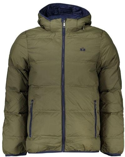 La Martina Polyamide Jacket - Green