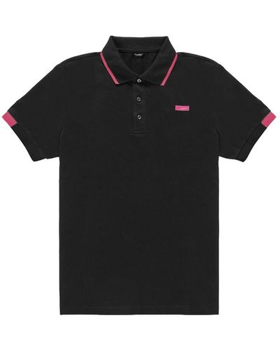 Refrigiwear Cotton Polo Shirt - Black