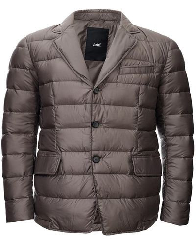 Add Quilted Classic Dove Grey Jacket