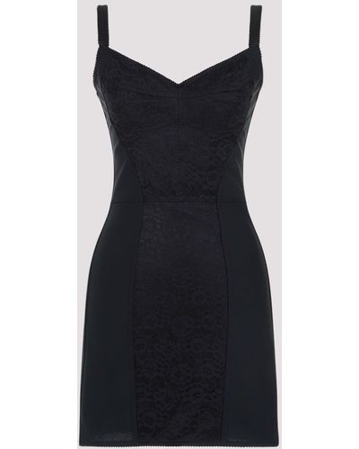Dolce & Gabbana Black Mini Essential Dress