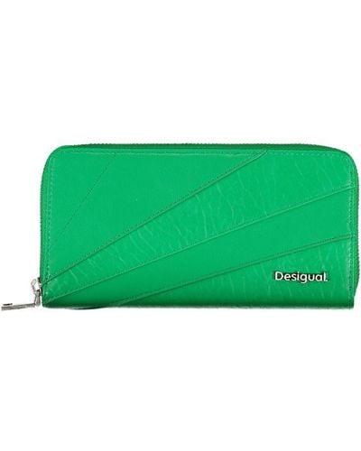 Desigual Polyethylene Wallet - Green