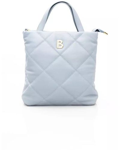 Baldinini Blue Polyethylene Shoulder Bag