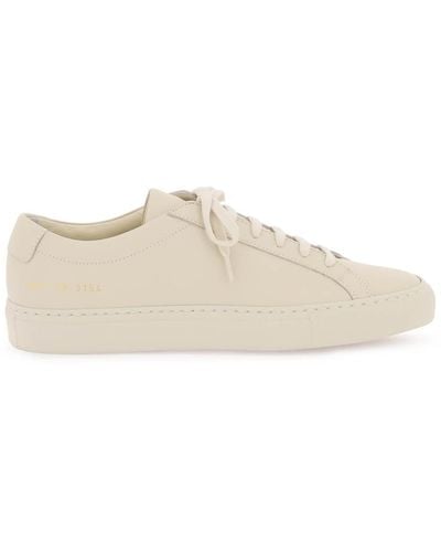 Common Projects Original Achilles Leather Trainers - Natural