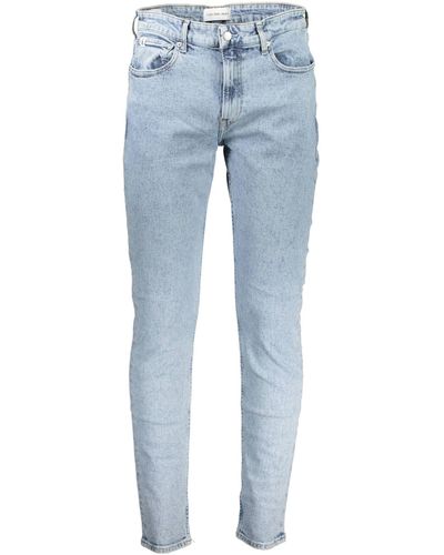 Calvin Klein Cotton Jeans & Pant - Blue