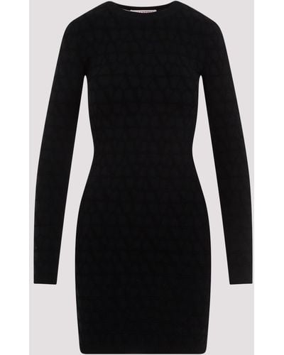 Valentino Black Knit Dress