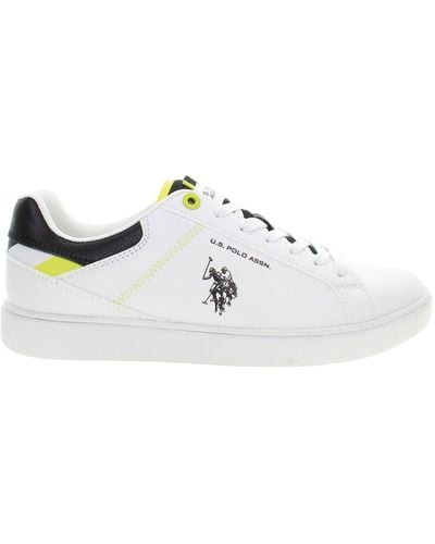 U.S. POLO ASSN. Polyester Trainer - White
