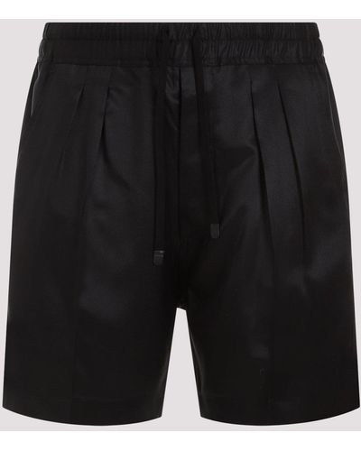 Tom Ford Black Silk Shorts