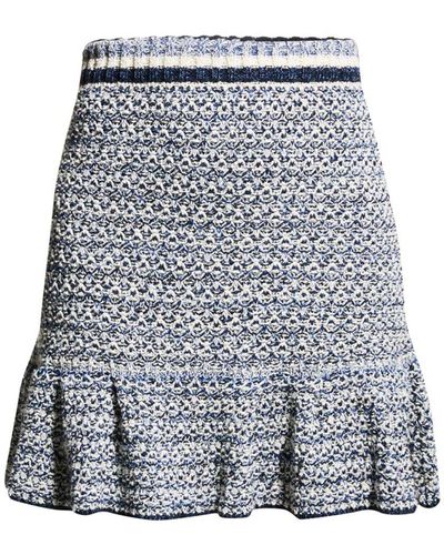 Pinko Acrylic Skirt - Blue