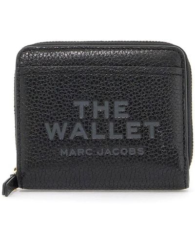 Marc Jacobs The Leather Compact Wallet - Black
