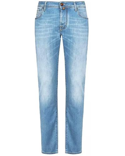 Jacob Cohen Cotton Jeans & Pant - Blue