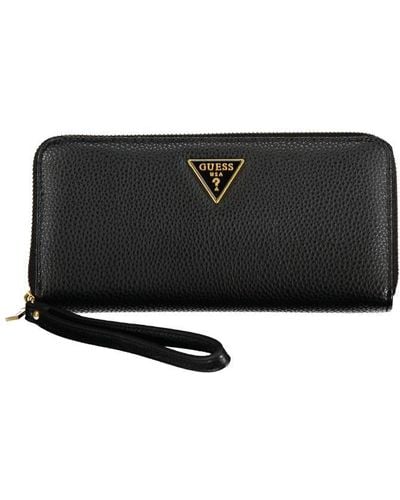 Guess Elegant Multi-Compartment Wallet - Black