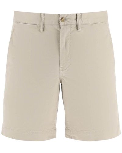 Polo Ralph Lauren Stretch Chino Shorts - Natural