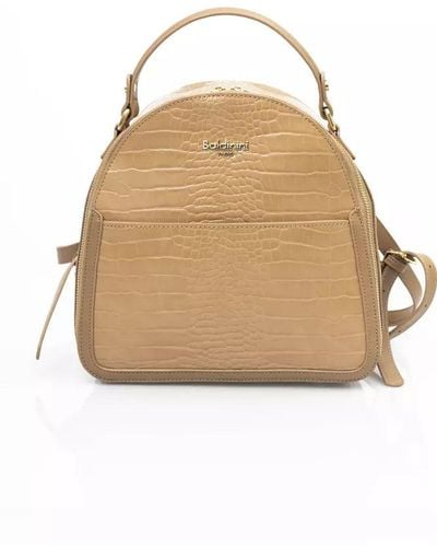 Baldinini Polyethylene Handbag - Natural