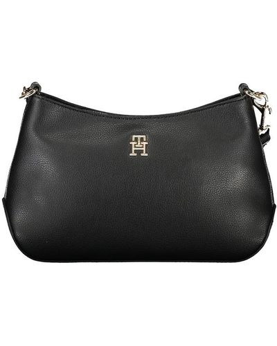 Tommy Hilfiger Polyester Handbag - Black