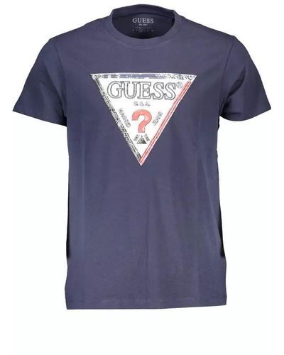 Guess Blue Cotton T