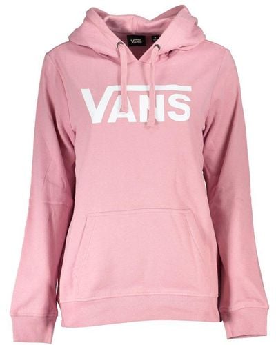 Vans Chic Hooded Fleece Sweatshirt - Pink