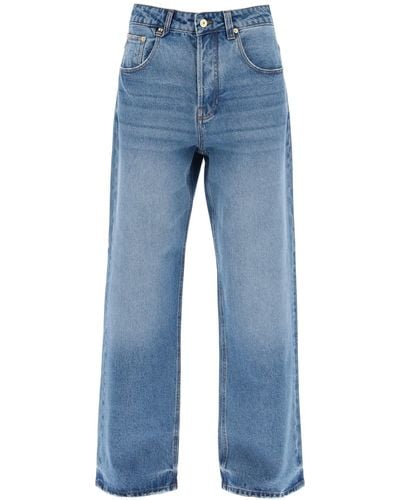 Jacquemus Wide-Leg Jeans - Blue