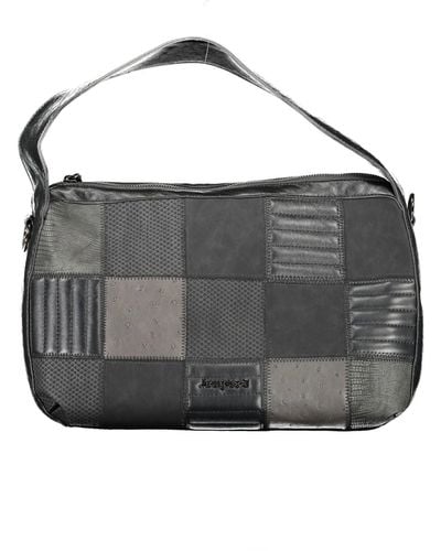Desigual Polyurethane Handbag - Gray