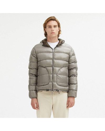 Centogrammi Reversible Hooded Jacket - Grey