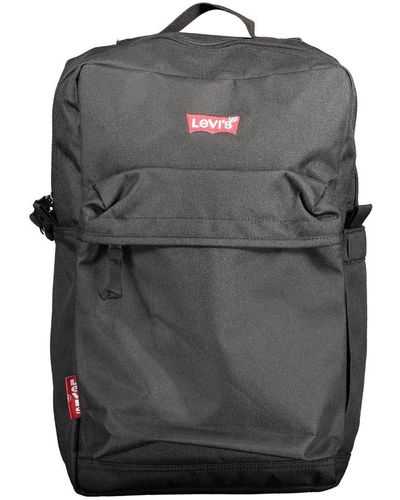Levi's Black Polyester Backpack - Grey