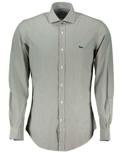 Harmont & Blaine Cotton Shirt - Gray