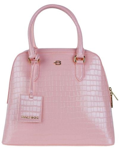 Baldinini Leather Di Calfskin Handbag - Pink