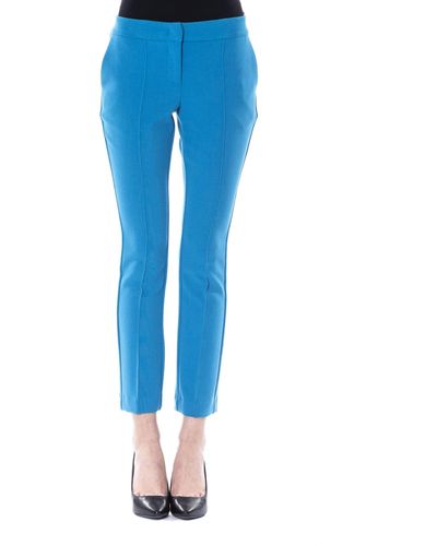 Byblos Skinny Zipped Closure Jeans & Pant - Blue