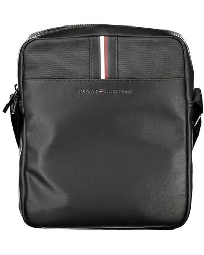 Tommy Hilfiger Black Polyethylene Shoulder Bag - Grey