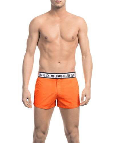 Bikkembergs O R A N G E( F L U O) Beachwear Swimwear - Orange
