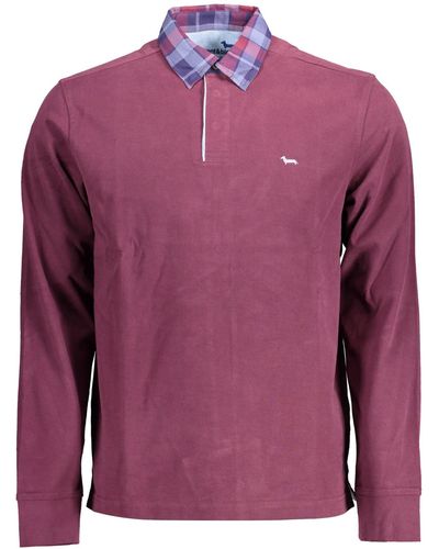 Harmont & Blaine Cotton Polo Shirt - Pink
